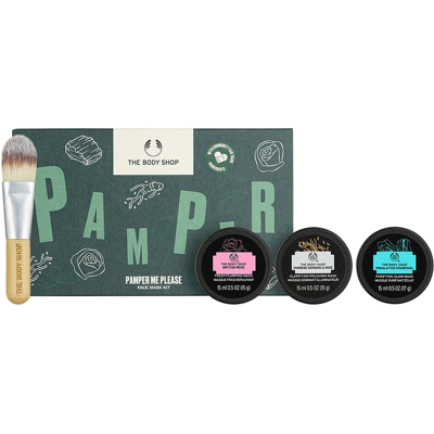 The Body Shop Gezichtsmasker Etui - 4 stuks - Facemask Set van The Body Shop The Body Shop Gezichtsmasker Etui - 4 stuks - Facemask Set van The Body Shop