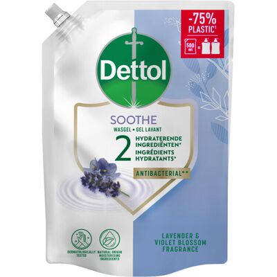 Dettol navulling ontspannende lavendel 500 ml Dettol navulling ontspannende lavendel 500 ml