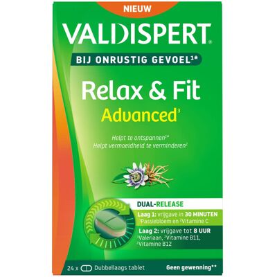 Valdispert Relax&Fit Advanced 24 Tabletten Valdispert Relax&Fit Advanced 24 Tabletten