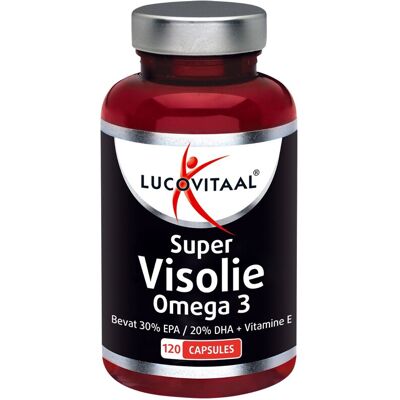 Lucovitaal - Super Oméga 3 Capsule - Omega-3 - Omega-6 - Omega-3 oliecapsules Lucovitaal - Super Oméga 3 Capsule - Omega-3 - Omega-6 - Omega-3 oliecapsules