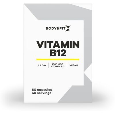 Body & Fit Body&Fit Vitamine B12 60 stuks (2 maanden) Body & Fit Body&Fit Vitamine B12 60 stuks (2 maanden)