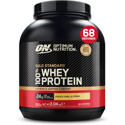 Optimum Nutrition Gold Standard 100% Whey - 2020 g - French Vanilla Creme Optimum Nutrition Gold Standard 100% Whey - 2020 g - French Vanilla Creme