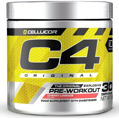 Cellucor C4 Original 30 porties Kers Limoen - Pre-Workout Supplement Cellucor C4 Original 30 porties Kers Limoen - Pre-Workout Supplement