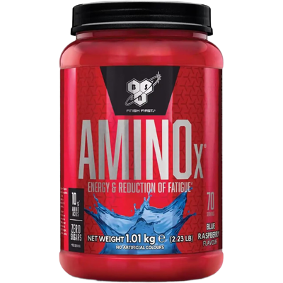BSN Amino X 1,01kg Blauwe Framboos - Aminozuur Supplement BSN Amino X 1,01kg Blauwe Framboos - Aminozuur Supplement