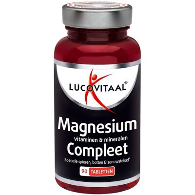 Lucovitaal Magnesium, Vitamines & Mineralen compleet 90 tabletten Lucovitaal Magnesium, Vitamines & Mineralen compleet 90 tabletten