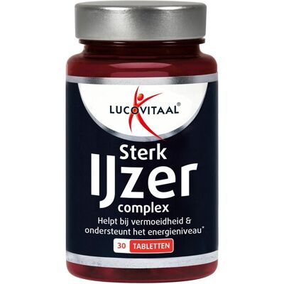 Lucovitaal IJzer Sterk Complex 30 tabletten Lucovitaal IJzer Sterk Complex 30 tabletten