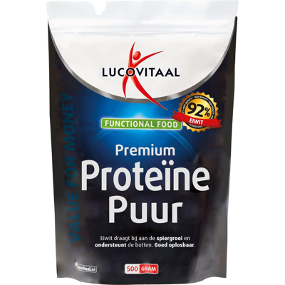 Lucovitaal Premium Proteïne Poeder - Eiwitshake 500 gram Lucovitaal Premium Proteïne Poeder - Eiwitshake 500 gram