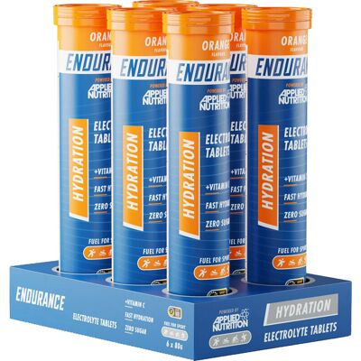 Applied Nutrition Elektrolyttabletten - Sinaasappel 6 x 20 Tabletten Applied Nutrition Elektrolyttabletten - Sinaasappel 6 x 20 Tabletten