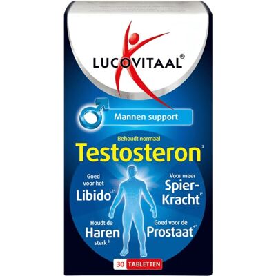Lucovitaal Testosteron Mannenondersteuning 150 Tabletten Lucovitaal Testosteron Mannenondersteuning 150 Tabletten