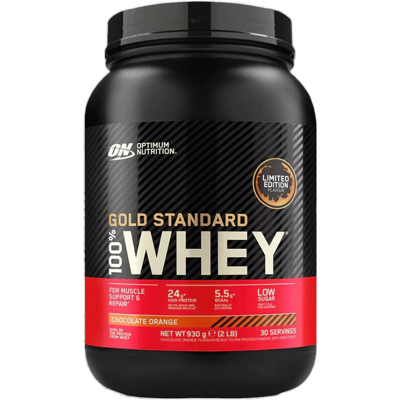 Optimum Nutrition Gold Standard 100% Whey Eiwitpoeder Chocolate Orange 930 g (30 porties) Optimum Nutrition Gold Standard 100% Whey Eiwitpoeder Chocolate Orange 930 g (30 porties)