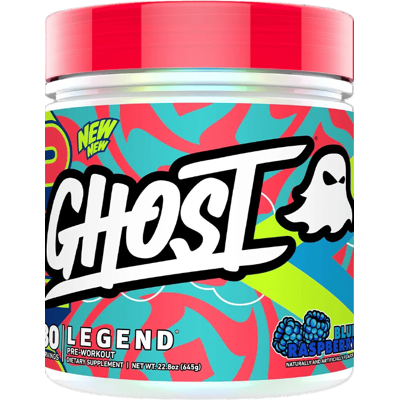 Ghost Legend Pre-Workout V4 - Blue Raspberry - 630-675g - Pre-Workout Poeder Ghost Legend Pre-Workout V4 - Blue Raspberry - 630-675g - Pre-Workout Poeder