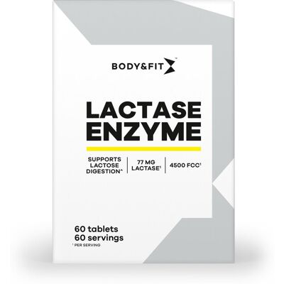 Body & Fit Body&Fit Lactase Enzym 60 stuks Body & Fit Body&Fit Lactase Enzym 60 stuks
