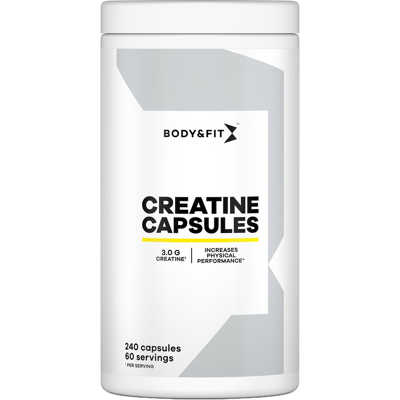 Body & Fit creatinecapsules 240 stuks Body & Fit creatinecapsules 240 stuks