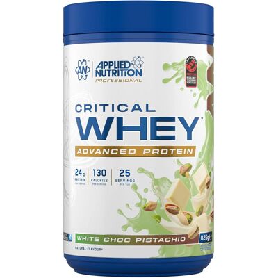 Applied Nutrition Critical Whey Protein Nutrition Powder - Witte chocolade & pistache - 825 g Applied Nutrition Critical Whey Protein Nutrition Powder - Witte chocolade & pistache - 825 g