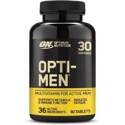 Optimum Nutrition Opti-Men Ongezoet 90 Tabletten - Multivitamine voor Mannen Optimum Nutrition Opti-Men Ongezoet 90 Tabletten - Multivitamine voor Mannen