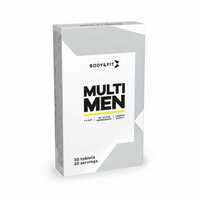 Body & Fit Multi Heren 30 Stuks (Een Maand Voorraad) Body & Fit Multi Heren 30 Stuks (Een Maand Voorraad)