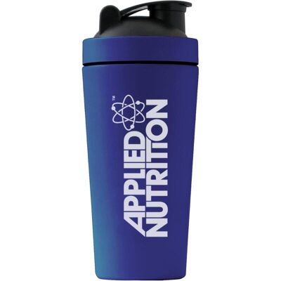 Applied Nutrition Metalen Mengondersteuning Shakerfles Matblauw - 750 ml Applied Nutrition Metalen Mengondersteuning Shakerfles Matblauw - 750 ml