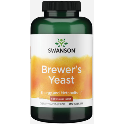 Swanson Biersuiker - 500 mg - 500 Tabletten Swanson Biersuiker - 500 mg - 500 Tabletten