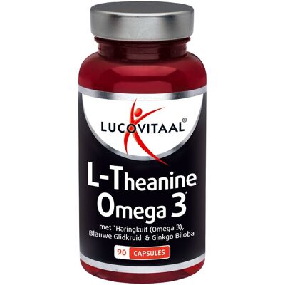 Lucovitaal L-theanine omega 3 - Voedingssupplement Lucovitaal L-theanine omega 3 - Voedingssupplement