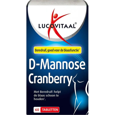 Lucovitaal D-Mannose Cranberry 60 stuks Lucovitaal D-Mannose Cranberry 60 stuks