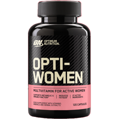 Optimum Nutrition Opti-Women 120 Capsules - Multivitamine voor Vrouwen Optimum Nutrition Opti-Women 120 Capsules - Multivitamine voor Vrouwen