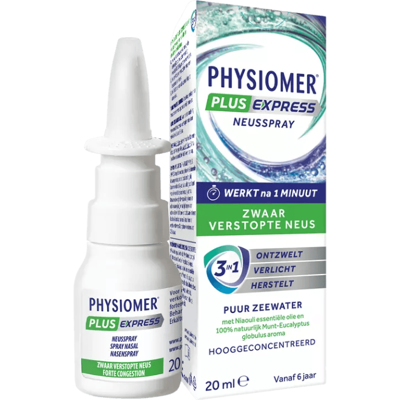 PHYSIOMER Physiomer Neusspray 100% Natuur 20 ml PHYSIOMER Physiomer Neusspray 100% Natuur 20 ml