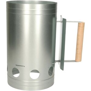 Alpina BBQ houtskoolstarter - metaal, 27 x 16 cm Alpina BBQ houtskoolstarter - metaal, 27 x 16 cm