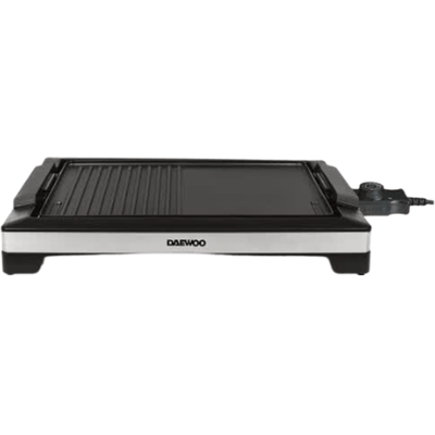 Daewoo DW.DTG-758 Elektrische Tafelgrill Binnen - Afneembare Grillplaat met Thermostaat Daewoo DW.DTG-758 Elektrische Tafelgrill Binnen - Afneembare Grillplaat met Thermostaat