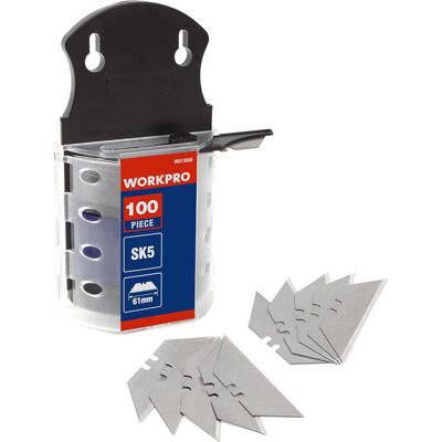 WORKPRO Intrekbaar tapijtmes multifunctioneel snijmes diverse maten WORKPRO Intrekbaar tapijtmes multifunctioneel snijmes diverse maten