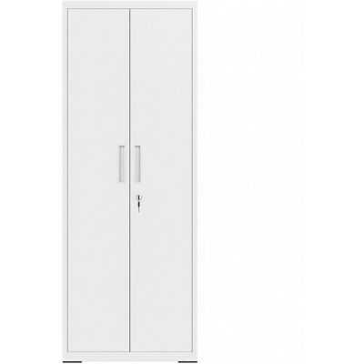 Ochama 4-Laags Archiefkast, Multifunctionele Kast, Stalen Opbergkast, Dubbele Deuren, Grijs Ochama 4-Laags Archiefkast, Multifunctionele Kast, Stalen Opbergkast, Dubbele Deuren, Grijs