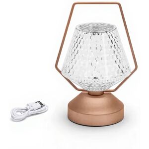 Aigostar LED tafellamp 1 W 95 lm vloerlamp warm licht - natuurlijk wit - wit licht - rosé goud Aigostar LED tafellamp 1 W 95 lm vloerlamp warm licht - natuurlijk wit - wit licht - rosé goud