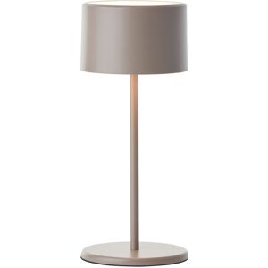 Brilliant Led Tafellamp, Oplaadbare Batterij, 210 Lm, Touchdimmer, 3000K, 21 Cm, Metaal, Taupe Brilliant Led Tafellamp, Oplaadbare Batterij, 210 Lm, Touchdimmer, 3000K, 21 Cm, Metaal, Taupe