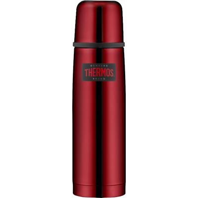 Thermos Lowenthal L&C drinkfles cranberryrood, gepolijst, 0,5 l Thermos Lowenthal L&C drinkfles cranberryrood, gepolijst, 0,5 l