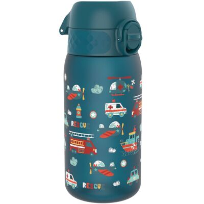 ION8 Waterflessen voor kinderen, 350 ml/12 oz, BPA-vrij, lekvrij, vaatwasserbestendig, eenvoudig te openen, veilige vergrendeling, waterfles voor kleine jongens en meisjes, drinkfles voor kinderen voor morsvrij drinken, zeegroen, reddingsvoertuigen ION8 Waterflessen voor kinderen, 350 ml/12 oz, BPA-vrij, lekvrij, vaatwasserbestendig, eenvoudig te openen, veilige vergrendeling, waterfles voor kleine jongens en meisjes, drinkfles voor kinderen voor morsvrij drinken, zeegroen, reddingsvoertuigen