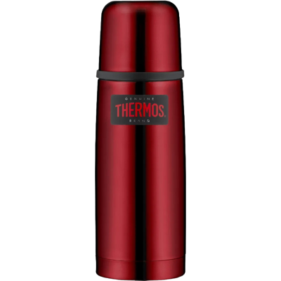 Thermos L&C drinkfles cranberryrood polystyreen 0,35 l Thermos L&C drinkfles cranberryrood polystyreen 0,35 l