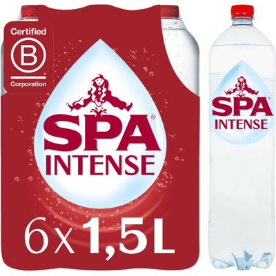 Spa Intense Bruisend Natuurlijk Mineraalwater 6x1.5L Spa Intense Bruisend Natuurlijk Mineraalwater 6x1.5L