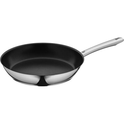WMF 28cm RVS anti-aanbakpan - Geschikt voor alle kookplaten WMF 28cm RVS anti-aanbakpan - Geschikt voor alle kookplaten