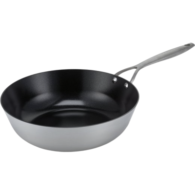 Brabantia Dusk wokpan Ø 28 cm – 100% PFAS-vrij – Keramische antiaanbaklaag – Inductiegeschikt – Vaatwasser- en ovenbestendig – Grijs Brabantia Dusk wokpan Ø 28 cm – 100% PFAS-vrij – Keramische antiaanbaklaag – Inductiegeschikt – Vaatwasser- en ovenbestendig – Grijs