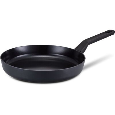 Brabantia Onyx koekenpan, Ø 24 cm – 100% PFAS-vrij – Inductiegeschikt – 100% gerecycled lichtgewicht aluminium – Hittebestendige ergonomische handgreep – Keramische coating – Dubbele antiaanbaklaag – Zwart Brabantia Onyx koekenpan, Ø 24 cm – 100% PFAS-vrij – Inductiegeschikt – 100% gerecycled lichtgewicht aluminium – Hittebestendige ergonomische handgreep – Keramische coating – Dubbele antiaanbaklaag – Zwart
