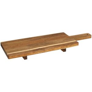Secret de Gourmet Acacia Serveerschaal - 70 x 25 cm, Bruin Secret de Gourmet Acacia Serveerschaal - 70 x 25 cm, Bruin