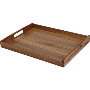 Servingtray Acacia Bamboe Serveerschaal - Bruin, 40 x 30 cm Servingtray Acacia Bamboe Serveerschaal - Bruin, 40 x 30 cm