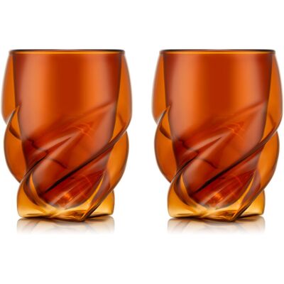 Bodum PAVINA PARIS dubbelwandige glazen - 270 ml, transparant rood, verpakking van 2 Bodum PAVINA PARIS dubbelwandige glazen - 270 ml, transparant rood, verpakking van 2