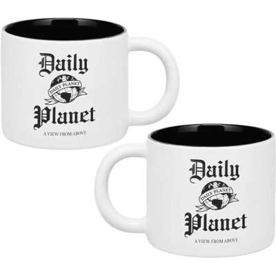Paladone Superman Daily Planet-mok - Wit - 400 ml Paladone Superman Daily Planet-mok - Wit - 400 ml