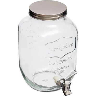 Secret de Gourmet Glazen Drankdispenser - 4 L, Transparant Secret de Gourmet Glazen Drankdispenser - 4 L, Transparant