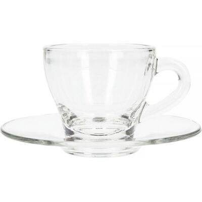 Bialetti espresso glazen set - 60 mL, 2 stuks Bialetti espresso glazen set - 60 mL, 2 stuks
