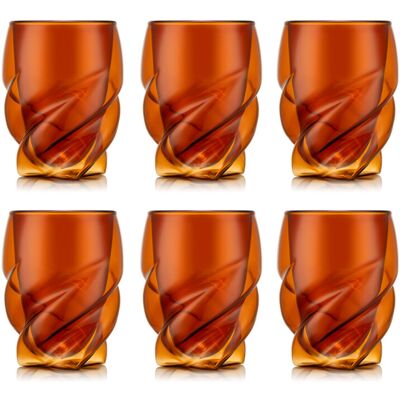 Bodum PAVINA PARIS dubbelwandige glazen - 270 ml, transparant rood, verpakking van 6 Bodum PAVINA PARIS dubbelwandige glazen - 270 ml, transparant rood, verpakking van 6