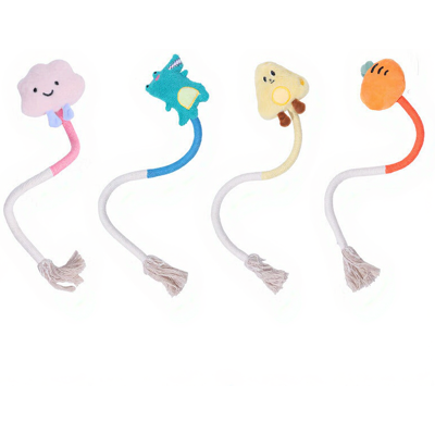 Meowmagic Kauwtouw Speelgoed voor Katten 4 Stuks Meowmagic Kauwtouw Speelgoed voor Katten 4 Stuks