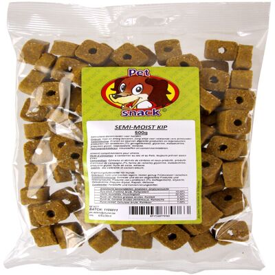 Petsnack Semi-Vochtige Kip Snacks voor Honden - 500g Petsnack Semi-Vochtige Kip Snacks voor Honden - 500g
