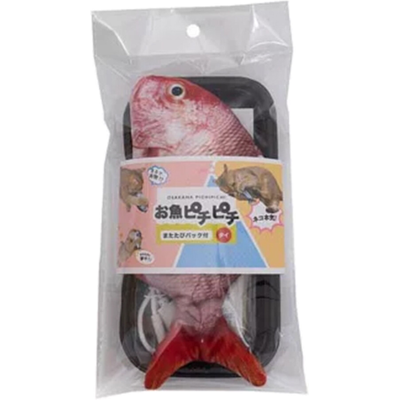 MONET FAV Springende Vis Katten Speelgoed Rode Snapper (USB Oplaadbaar) MONET FAV Springende Vis Katten Speelgoed Rode Snapper (USB Oplaadbaar)