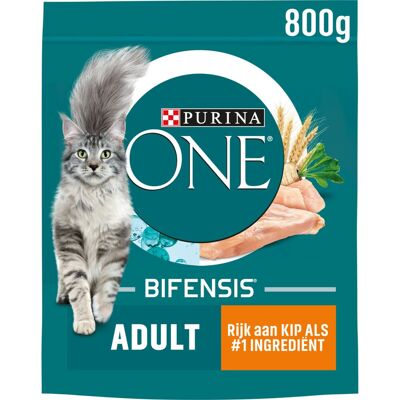 Purina ONE Adult Kip - Volkoren Granen - 800 g Purina ONE Adult Kip - Volkoren Granen - 800 g